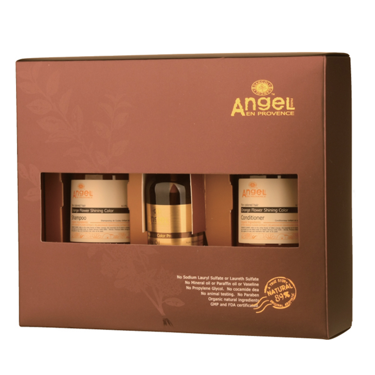 PROVENCE P2 GIFT PACK SH+CON 250ML+OIL ORANGE FLOW