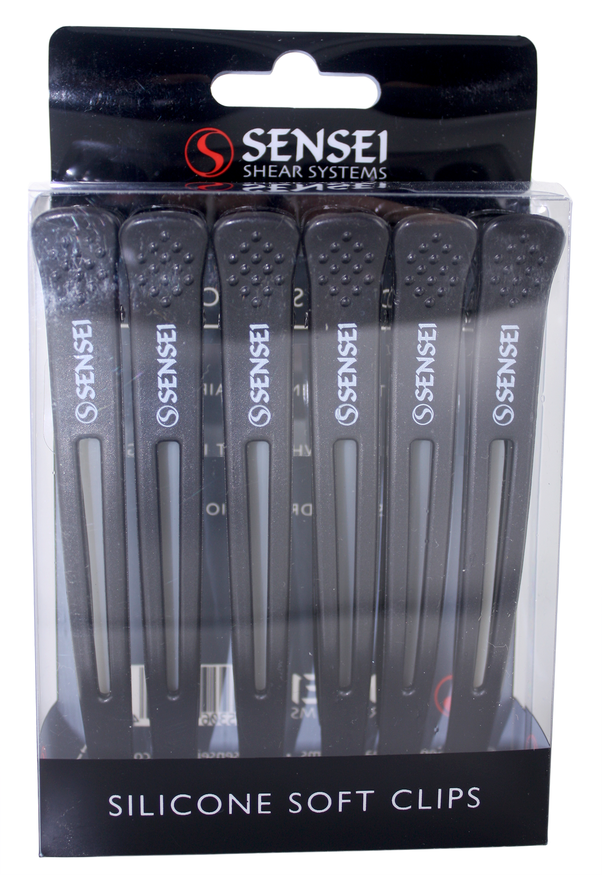 SENSEI SORT SILICONE SOFT CLIP 6 STK