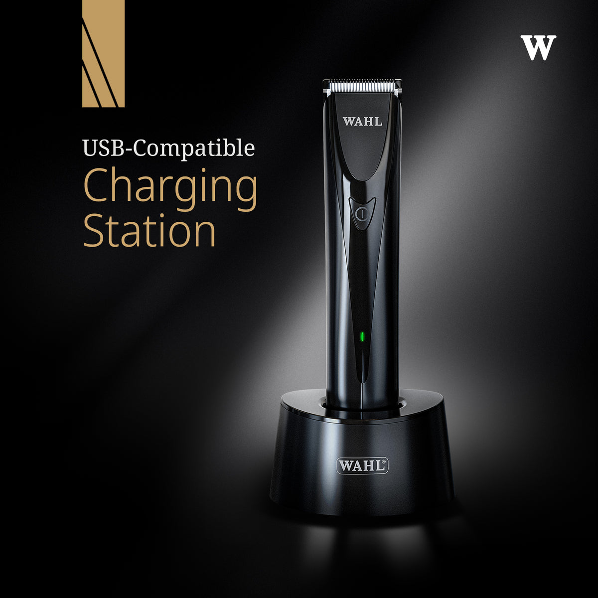 Wahl Chromini Duo i ladestation med USB