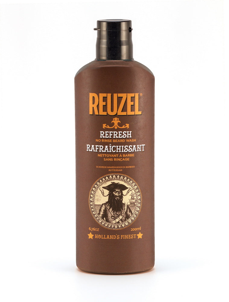 REUZEL REFRESH NO RINSE BEARDWASH 200ML