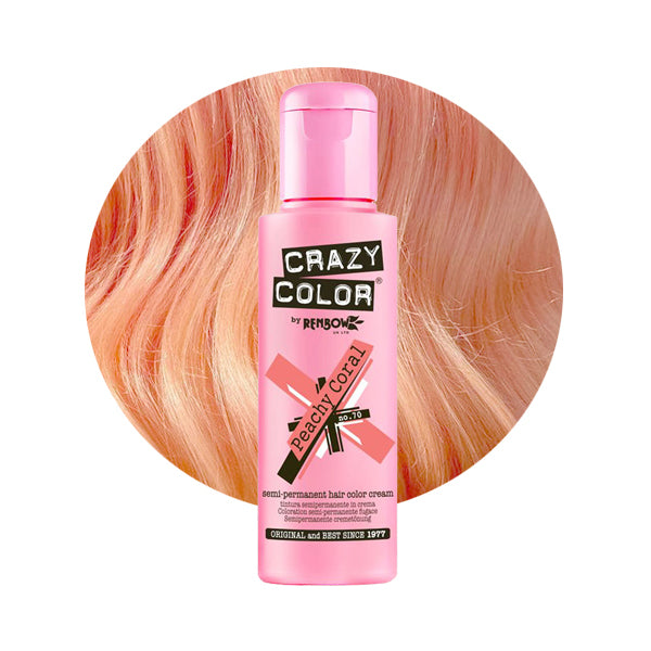 CRAZY COLOR 70 PEACHY CORAL
