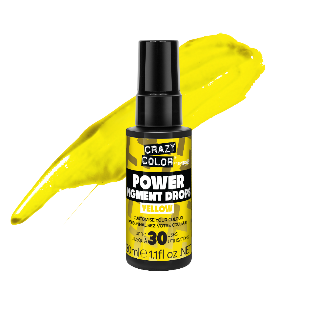 CRAZY COLOR HYPE TONING DROPS YELLOW 50ML
