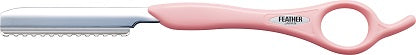 FEATHER KNIV ROSA/PINK