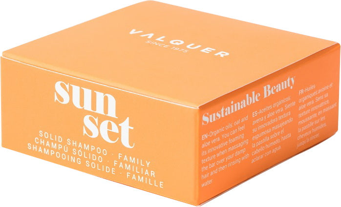 VALQUER SHAMPOO BAR SUNSET 50G FAM