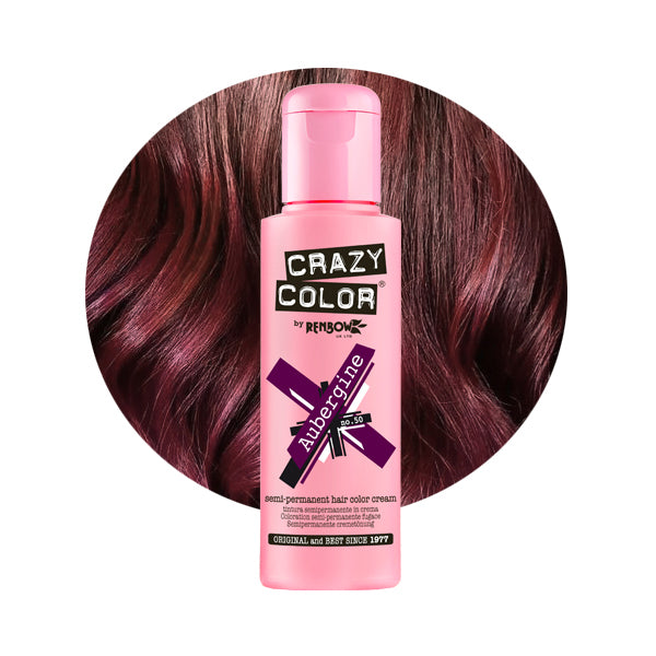 CRAZY COLOR AUBERGINE 50