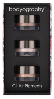 BODYOGRAPHY GLITTER PIGMENT TRIO PACK BRILLIANT
