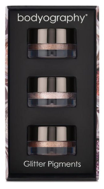 BODYOGRAPHY GLITTER PIGMENT TRIO PACK BRILLIANT