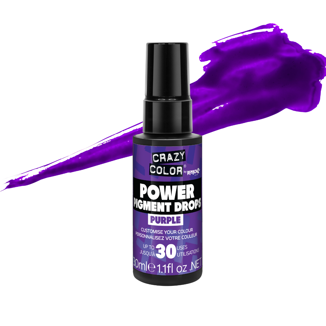 CRAZY COLOR HYPE TONING DROPS PUPRLE 50ML