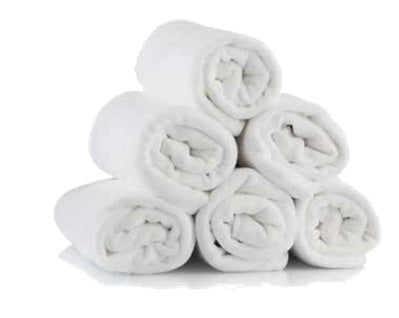 HÅNDKLÆDE MIKROFIBER HVID
