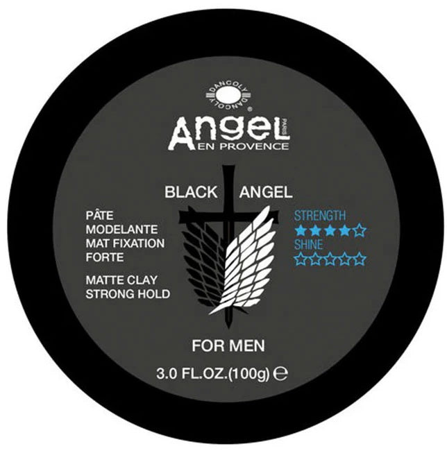 BLACK ANGEL MATTE CLAY STRONG HOLD M9