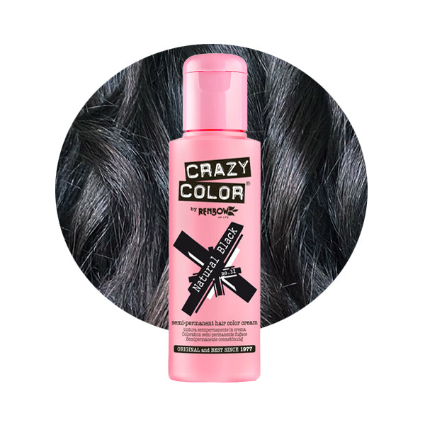 CRAZY COLOR NATURAL BLACK 32