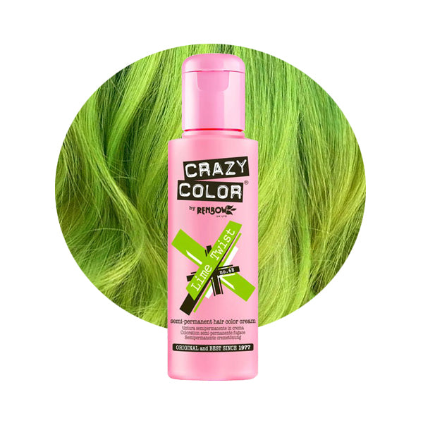 CRAZY COLOR LIME TWIST 68